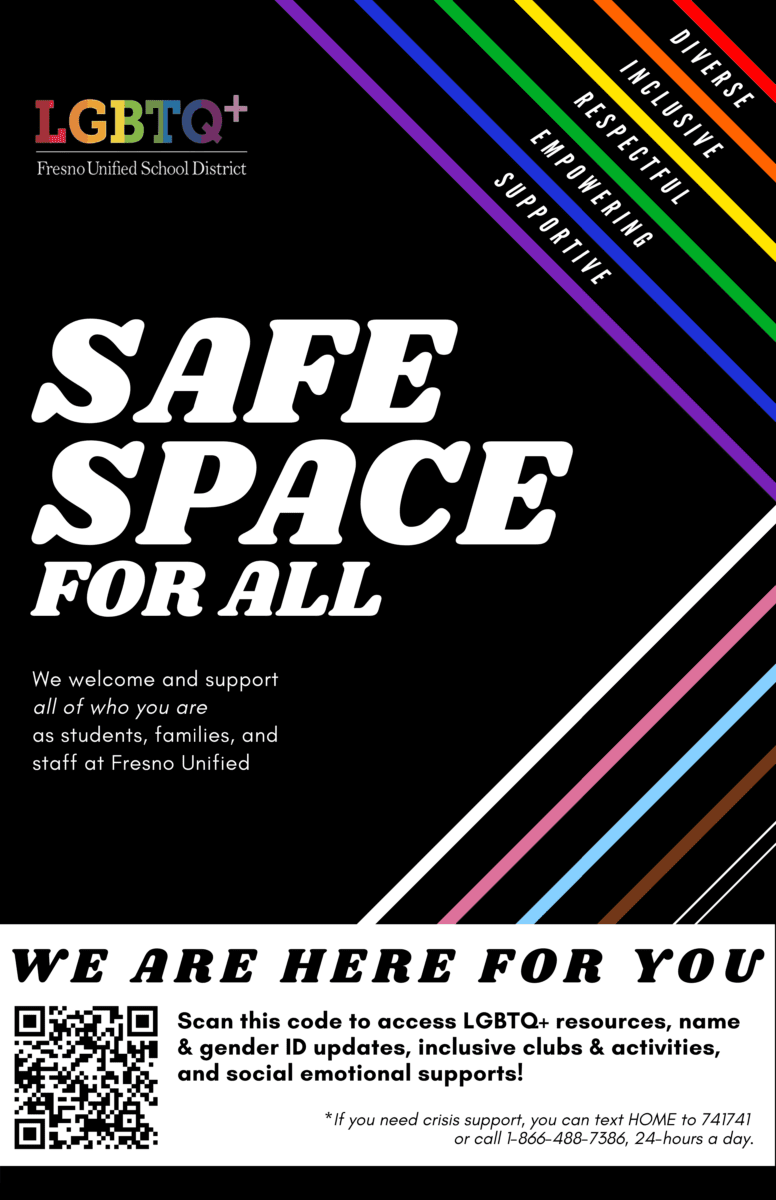 Flyer of Safe Place for All
